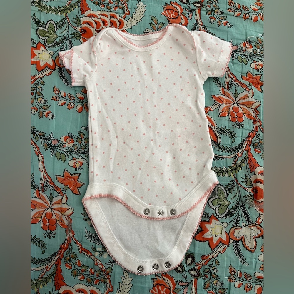 Baby Boden Polka Dot Bodysuit